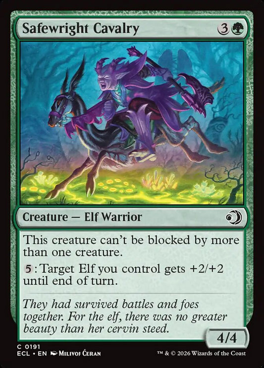 Safewright Cavalry - ECL 191  (Foil)