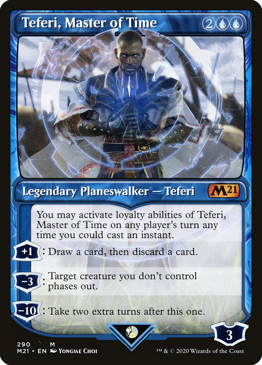 Teferi, Master of Time - M21 290  (Foil)