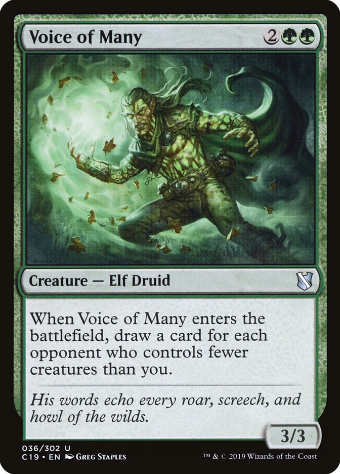Voice of Many - Commander 2019 36