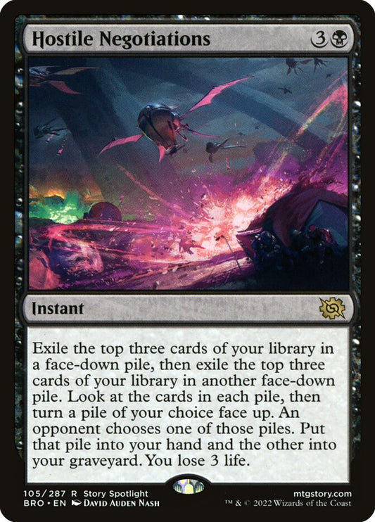 Hostile Negotiations - BRO 105