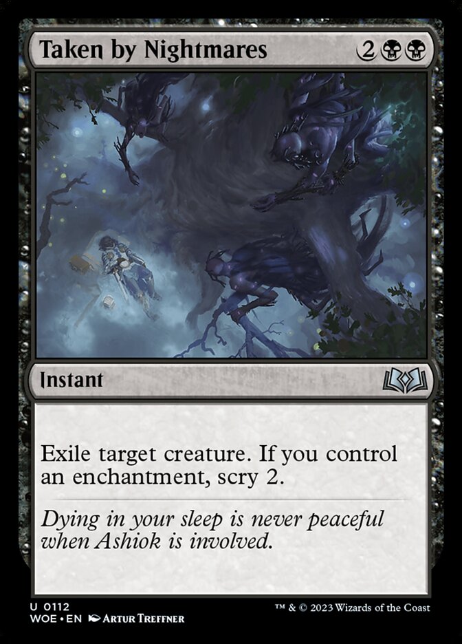 Taken by Nightmares - Wilds of Eldraine 112