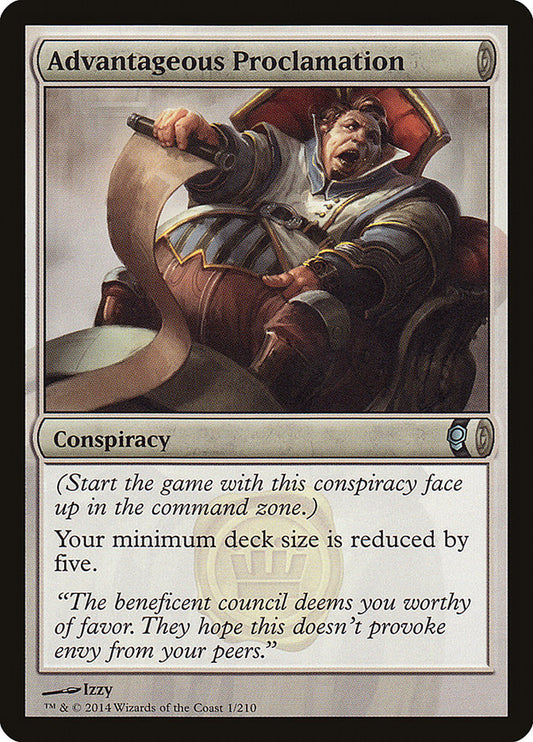 Advantageous Proclamation - CNS 1