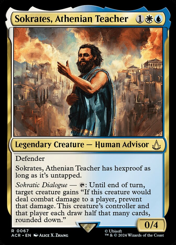 Sokrates, Athenian Teacher - ACR 67