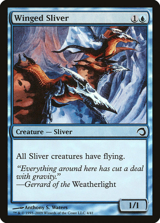 Winged Sliver - H09 4  (Foil)