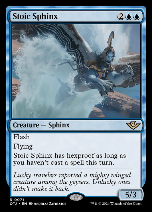 Stoic Sphinx - OTJ 71
