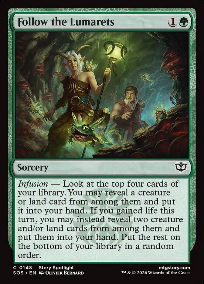 Follow the Lumarets - Secrets of Strixhaven 148 (Foil)