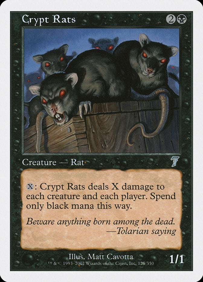 Crypt Rats - 7ED 125