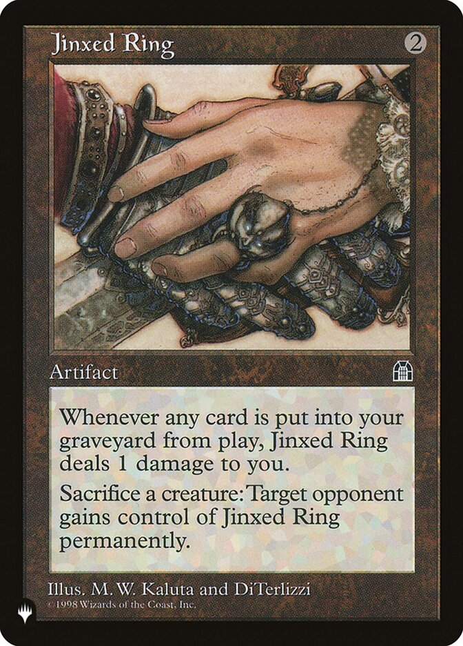 Jinxed Ring - PLST STH-137