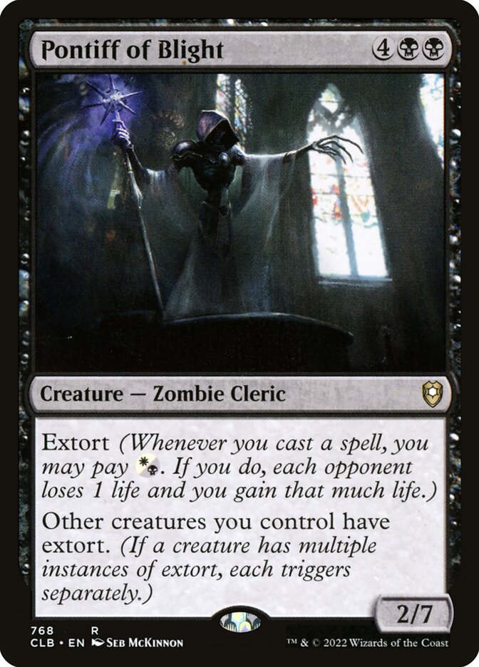 Pontiff of Blight - CLB 768