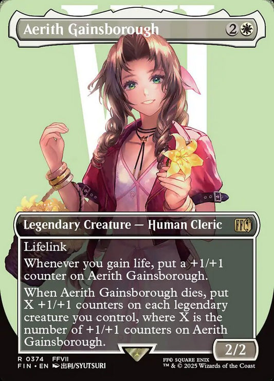 Aerith Gainsborough - Final Fantasy 374 (Foil)