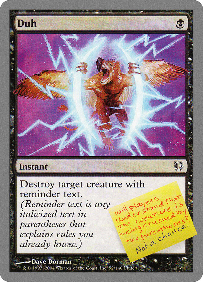 Duh - Unhinged 52