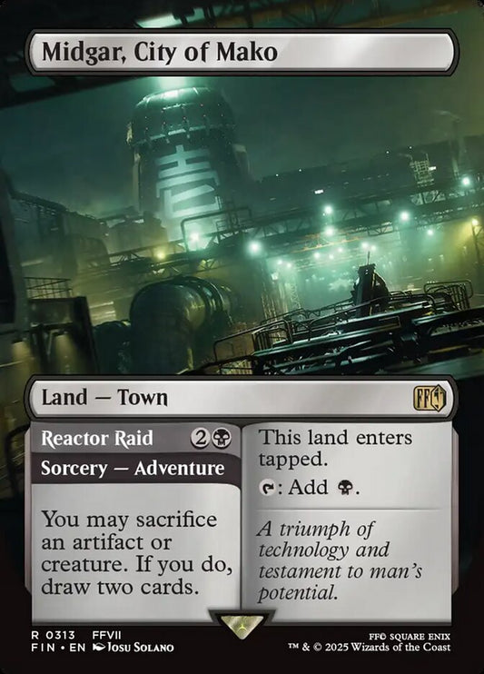 Midgar, City of Mako // Reactor Raid - FIN 313  (Foil)