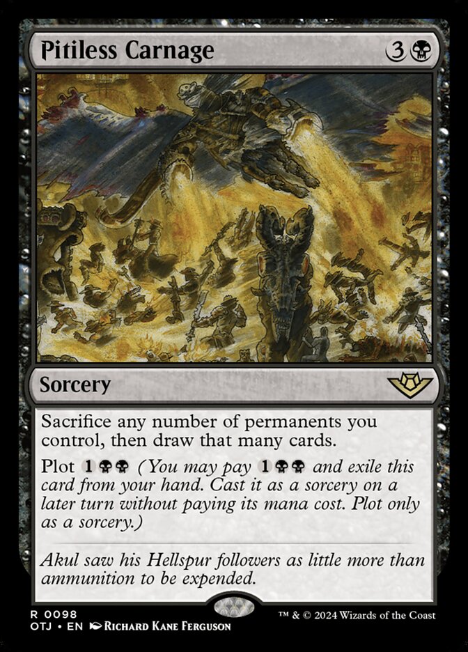 Pitiless Carnage - OTJ 98