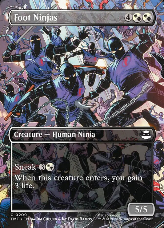 Foot Ninjas - TMT 209  (Foil)