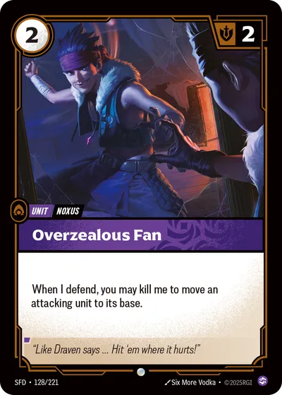 Overzealous Fan - Spiritforged 128/221 (Foil)