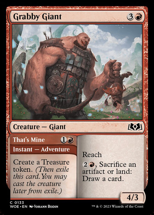 Grabby Giant - Wilds of Eldraine 133