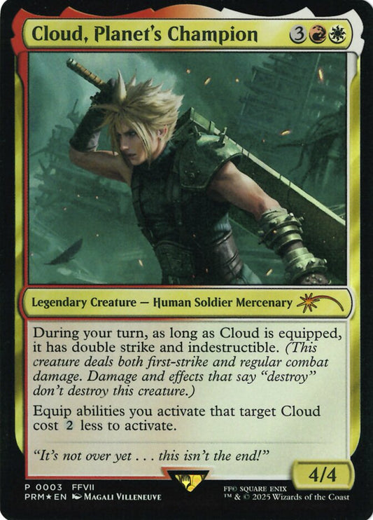 Cloud, Planet's Champion - PMEI 2025-13  (Foil)