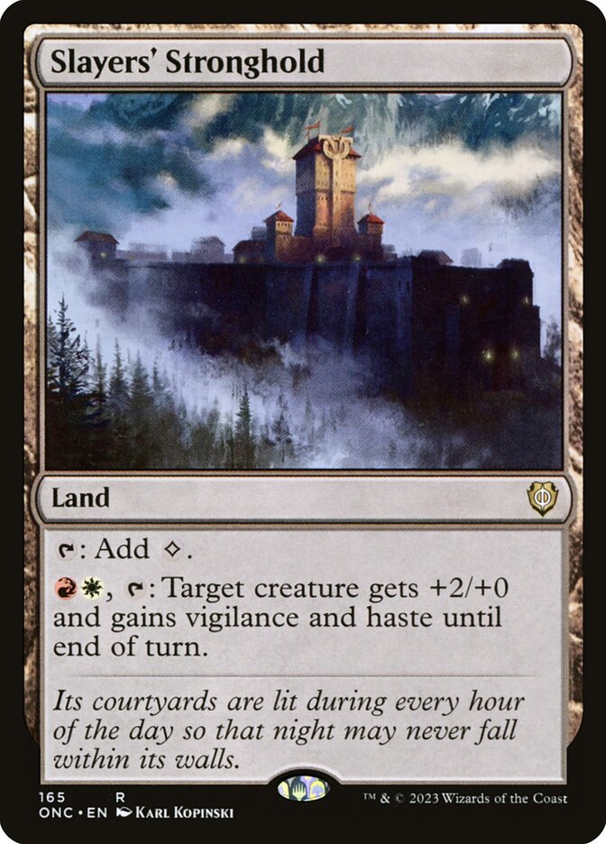 Slayers' Stronghold - ONC 165
