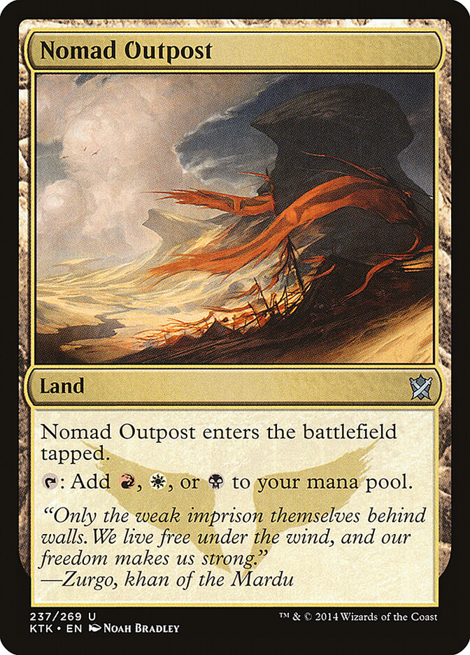 Nomad Outpost - Khans of Tarkir 237