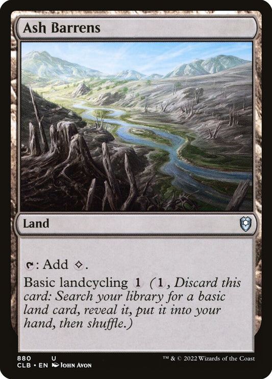 Ash Barrens - CLB 880