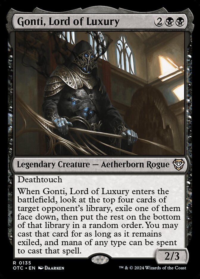 Gonti, Lord of Luxury - OTC 135