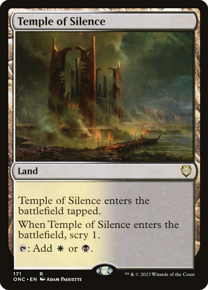 Temple of Silence - ONC 171