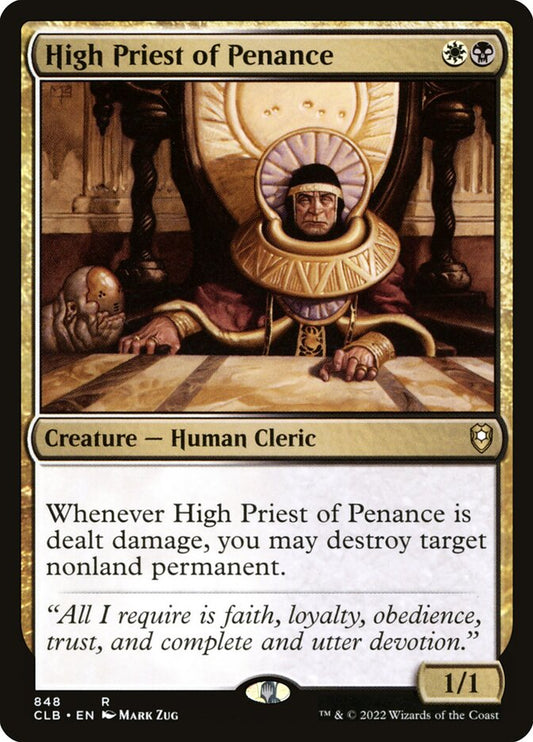 High Priest of Penance - CLB 848