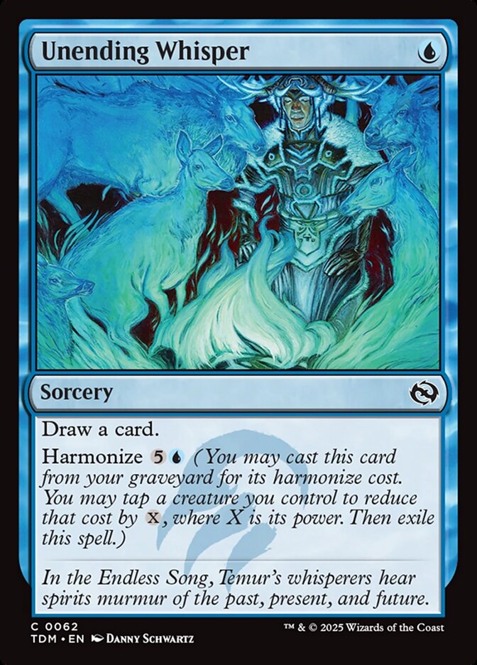 Unending Whisper - Tarkir: Dragonstorm 62