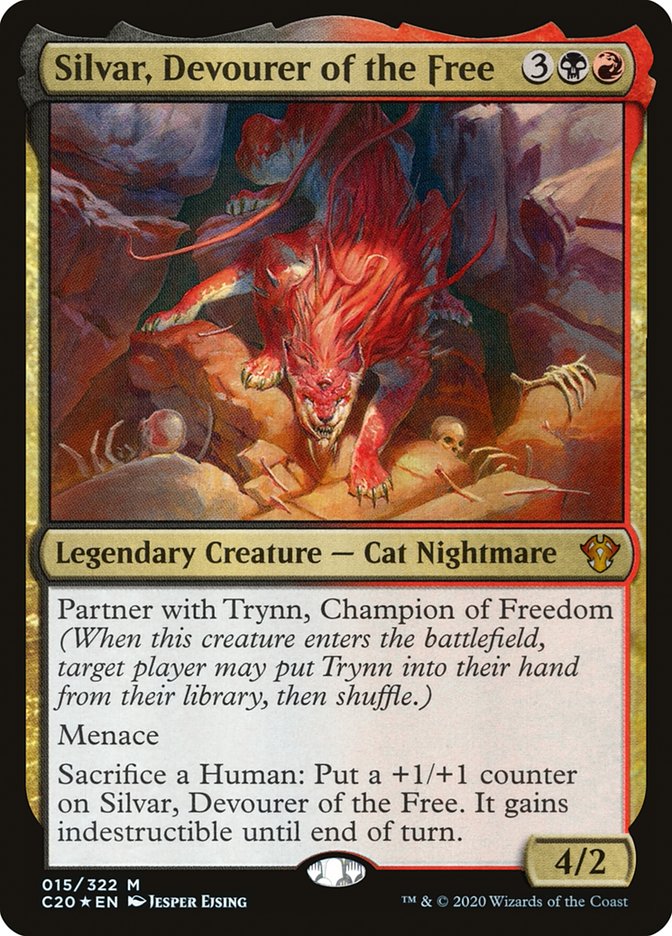 Silvar, Devourer of the Free - C20 15  (Foil)