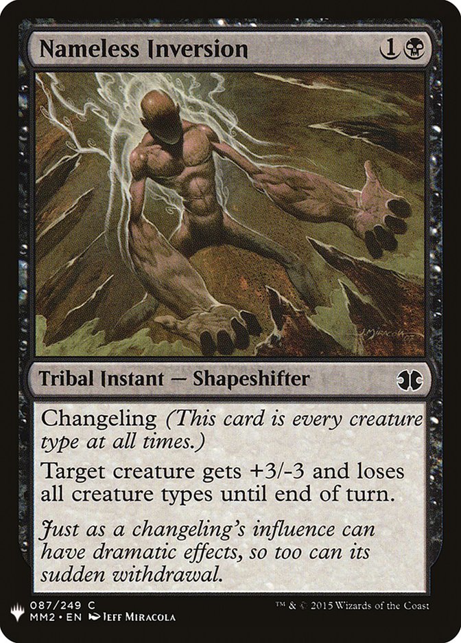 Nameless Inversion - The List MM2-87