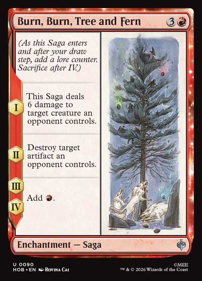 Burn, Burn, Tree and Fern - The Hobbit 90