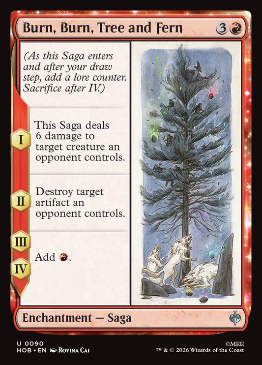 Burn, Burn, Tree and Fern - The Hobbit 90