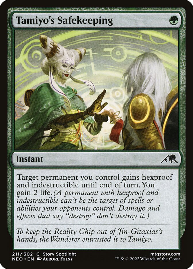 Tamiyo's Safekeeping - Kamigawa: Neon Dynasty 211