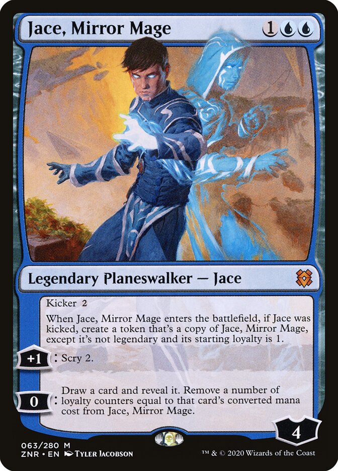 Jace, Mirror Mage - Zendikar Rising 63 (Foil)