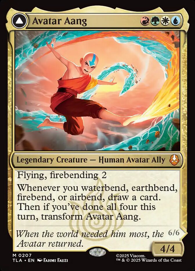 Avatar Aang // Aang, Master of Elements - TLA 207