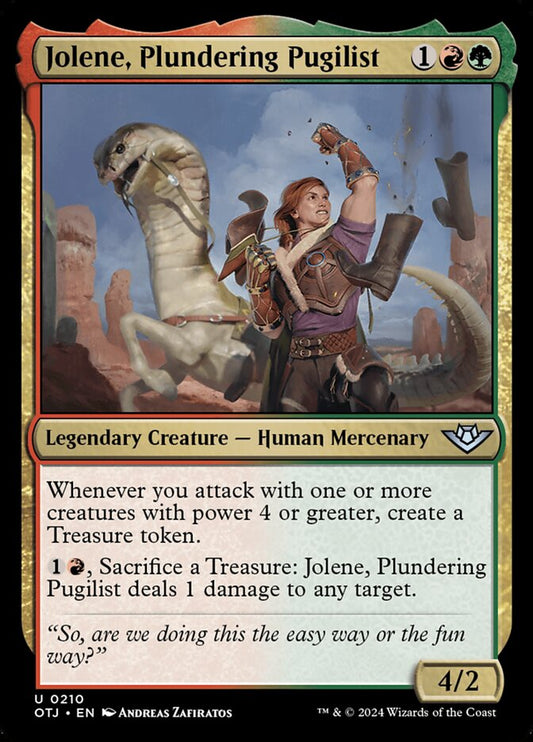 Jolene, Plundering Pugilist - OTJ 210
