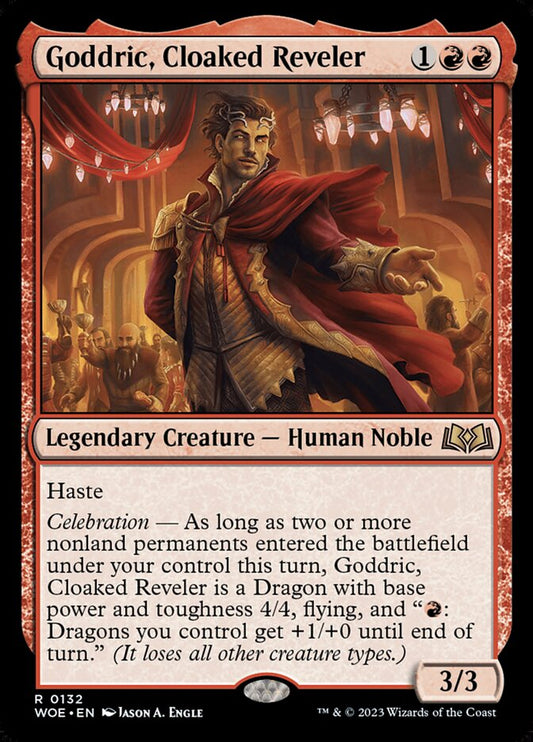 Goddric, Cloaked Reveler - WOE 132