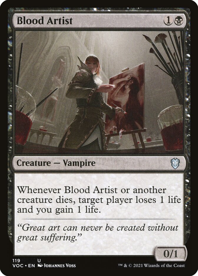 Blood Artist - VOC 119