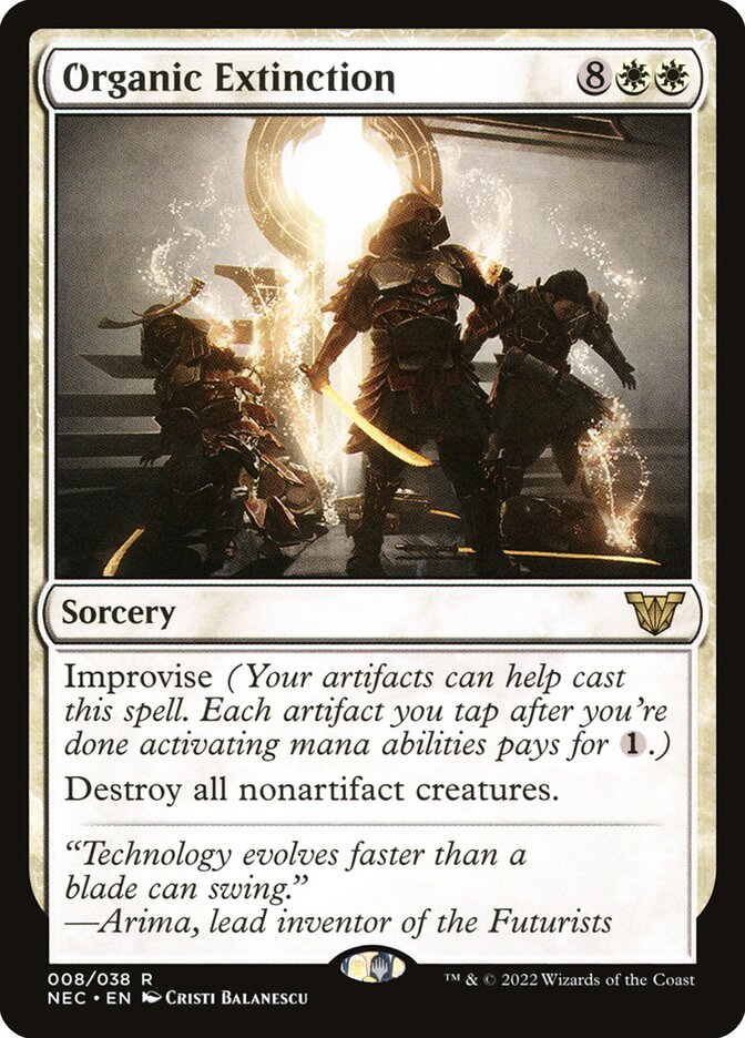 Organic Extinction - Neon Dynasty Commander 8