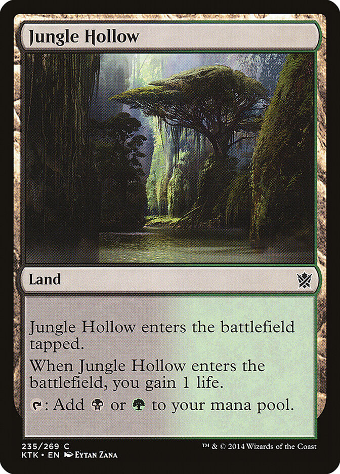 Jungle Hollow - Khans of Tarkir 235