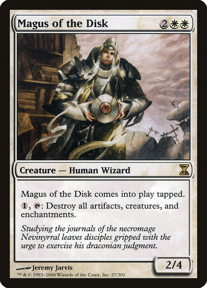 Magus of the Disk - Time Spiral 27 (Foil)