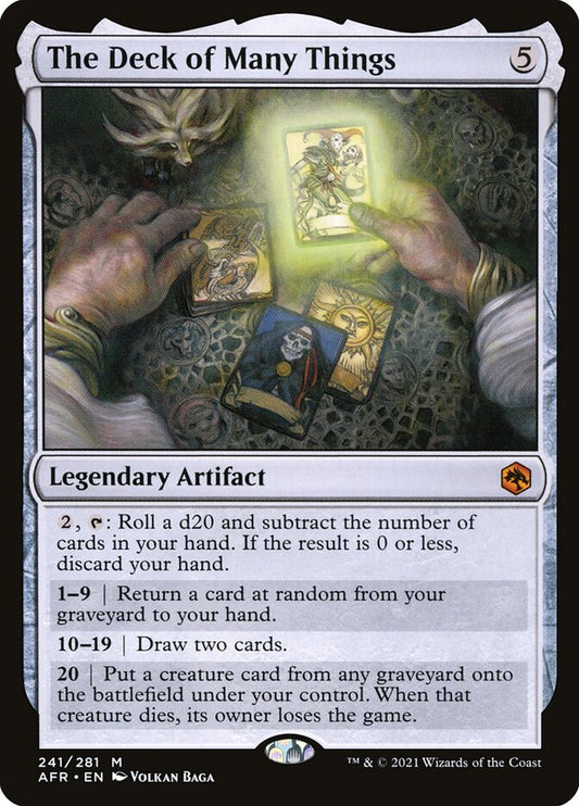 The Deck of Many Things - AFR 241