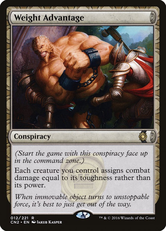 Weight Advantage - CN2 12