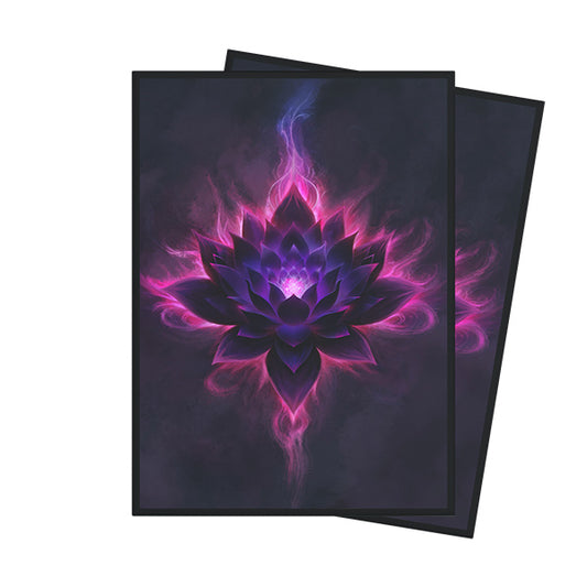 Arcane Fortress Premium Art Sleeves:  Cursed Lotus (100 ct)