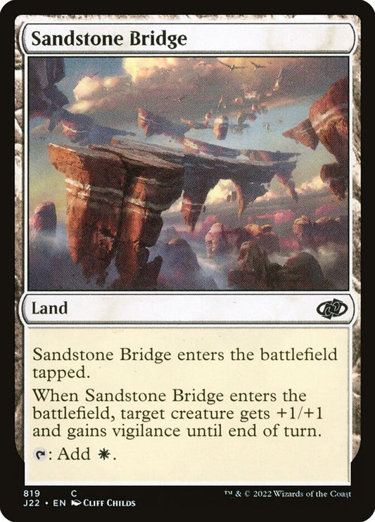 Sandstone Bridge - J22 819