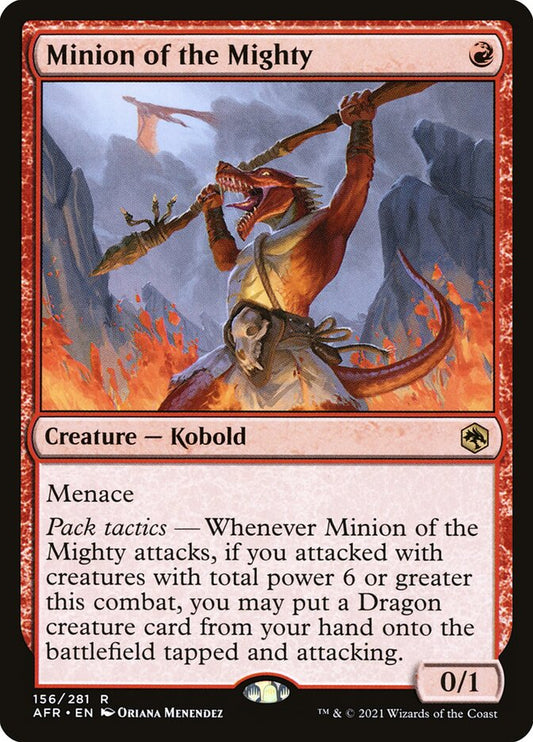 Minion of the Mighty - AFR 156  (Foil)