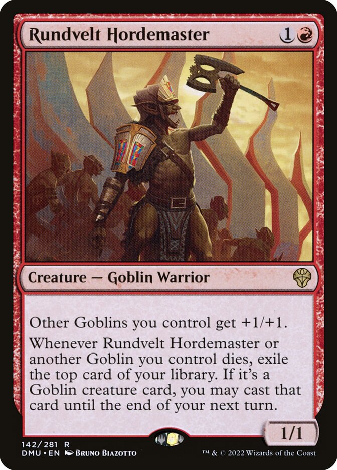 Rundvelt Hordemaster - Dominaria United 142