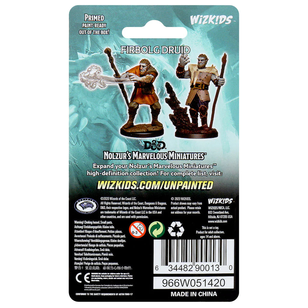 D&D Nozlur’s Marvelous Miniatures: Firbolg Druid - #90013