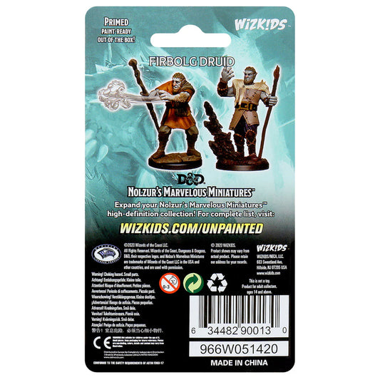 D&D Nozlur’s Marvelous Miniatures: Firbolg Druid - #90013