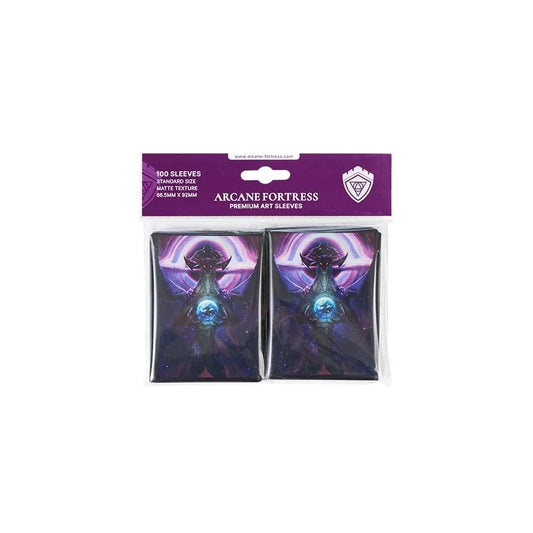 Arcane Fortress Premium Art Sleeves - Standard, Matte Art - Year of the Dragon - Cosmic Genesis (100 Count)